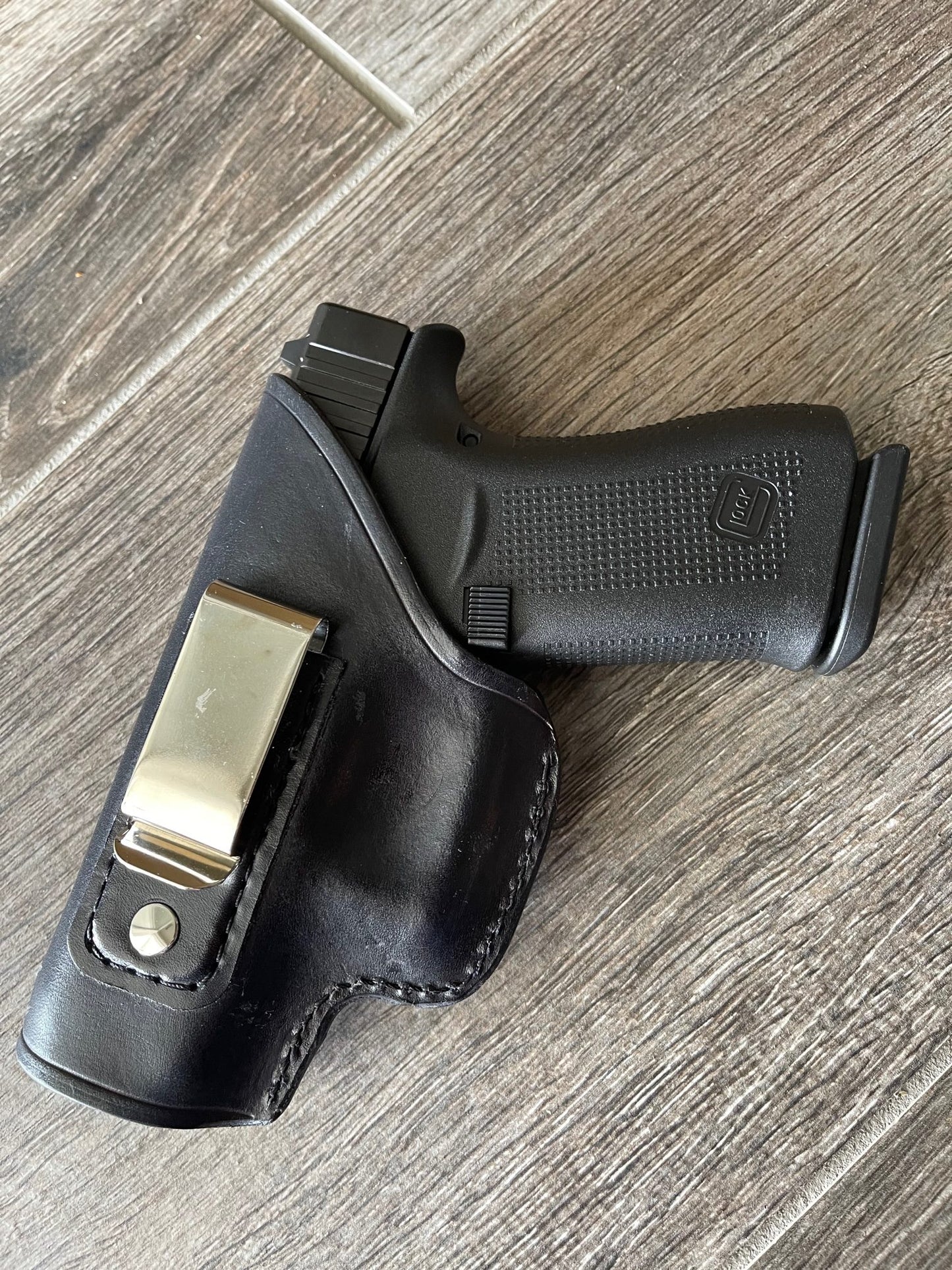 Custom Fit Leather Clip Holster