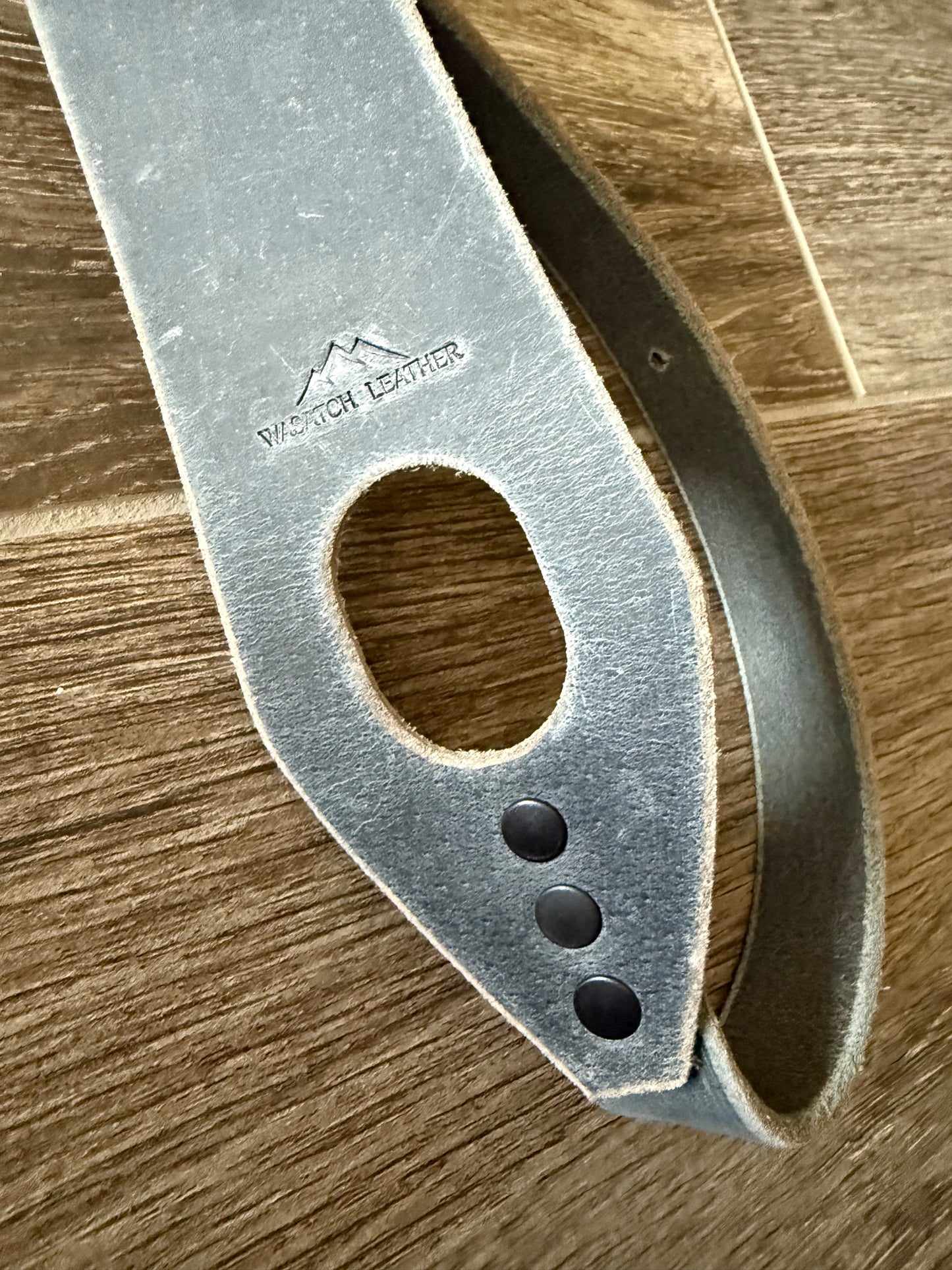 Thumbhole Rifle Sling in Water Buffalo