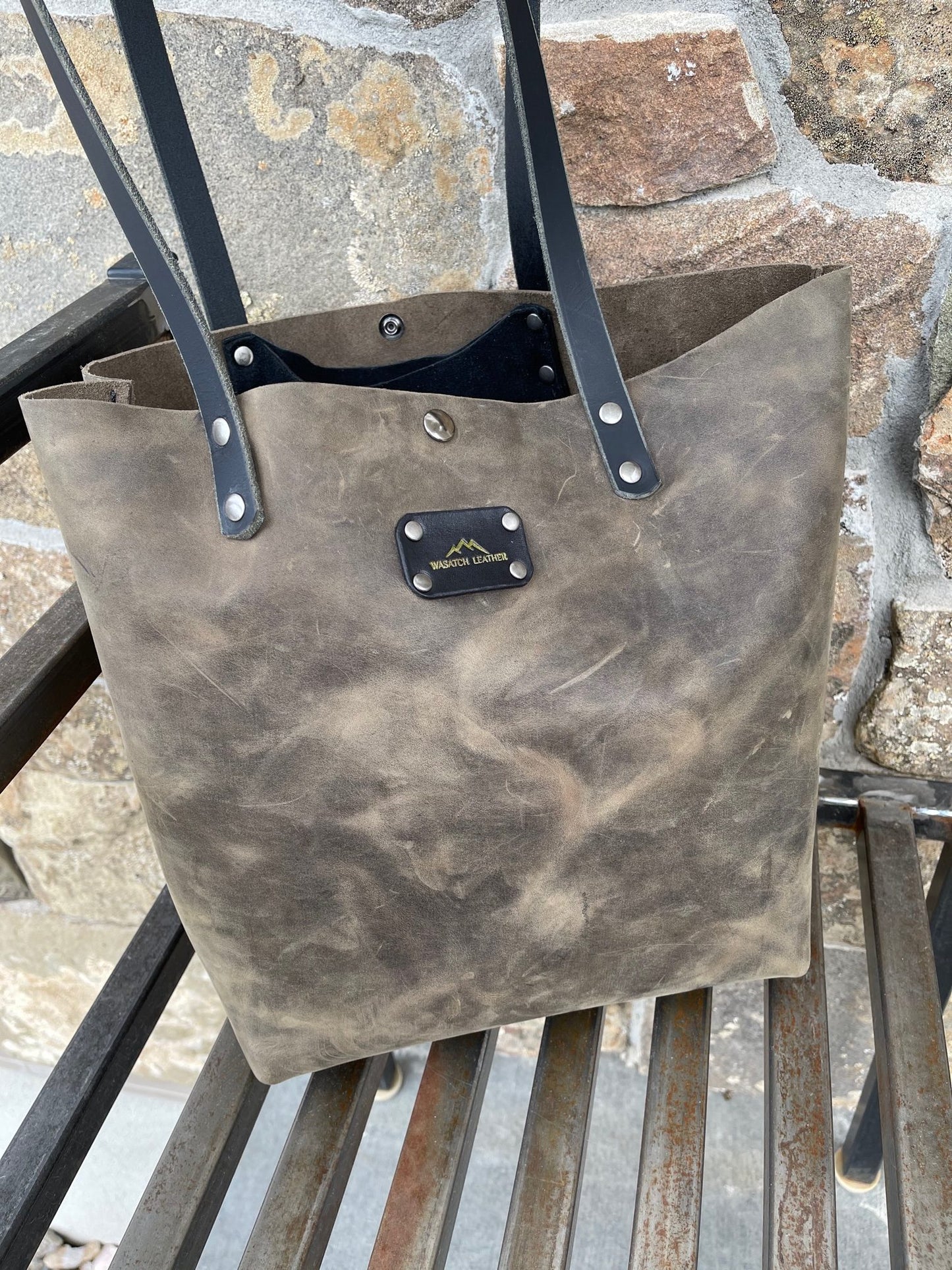 Stephanie Leather Tote