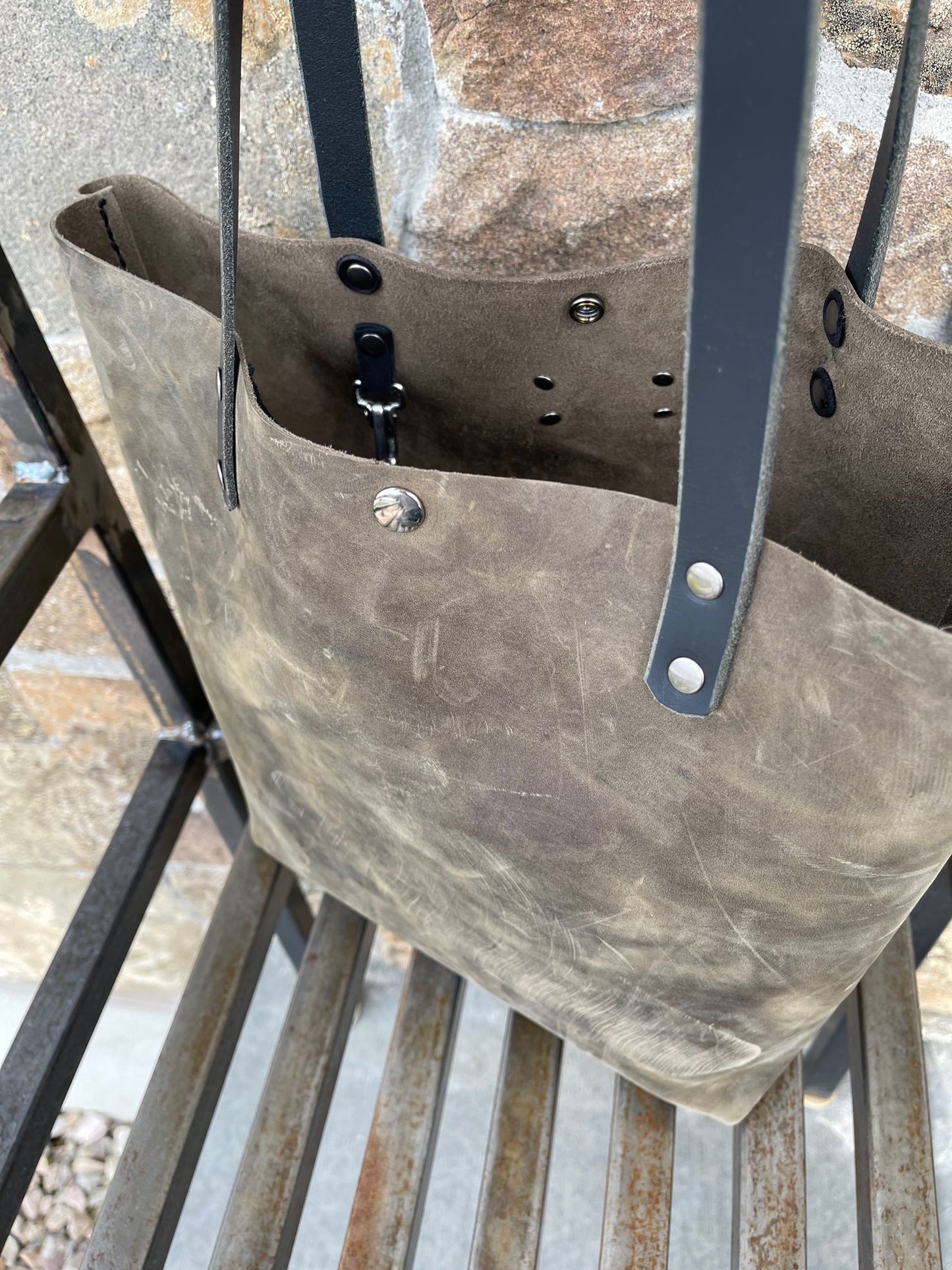 Stephanie Leather Tote