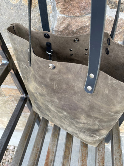 Stephanie Leather Tote