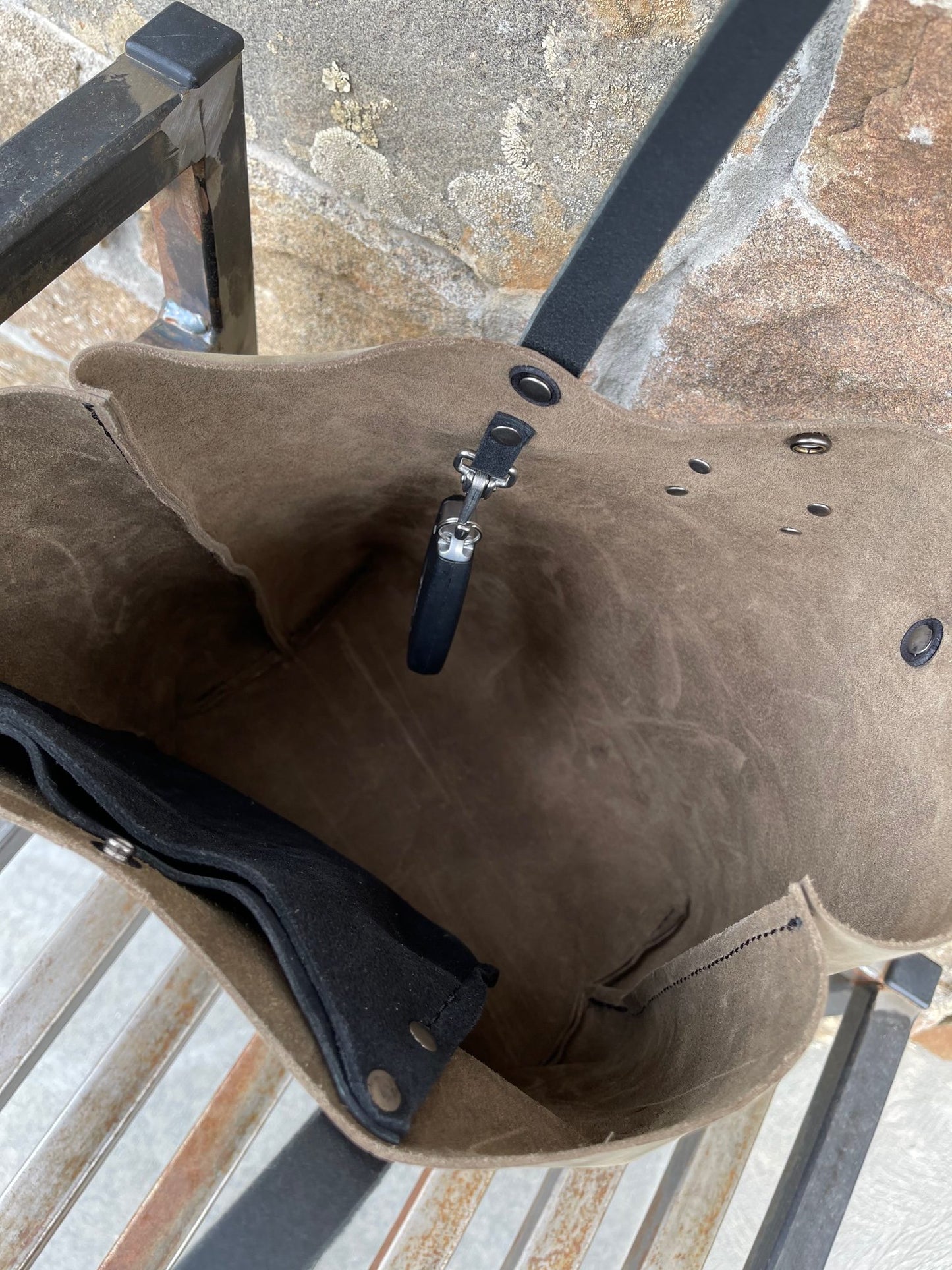 Stephanie Leather Tote