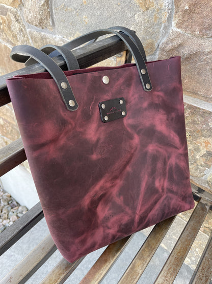Melodie Leather Tote