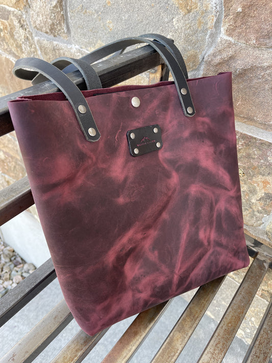 Melodie Leather Tote