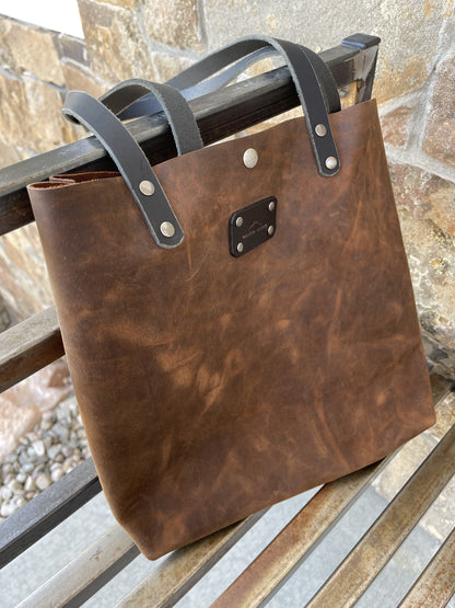 Melodie Leather Tote