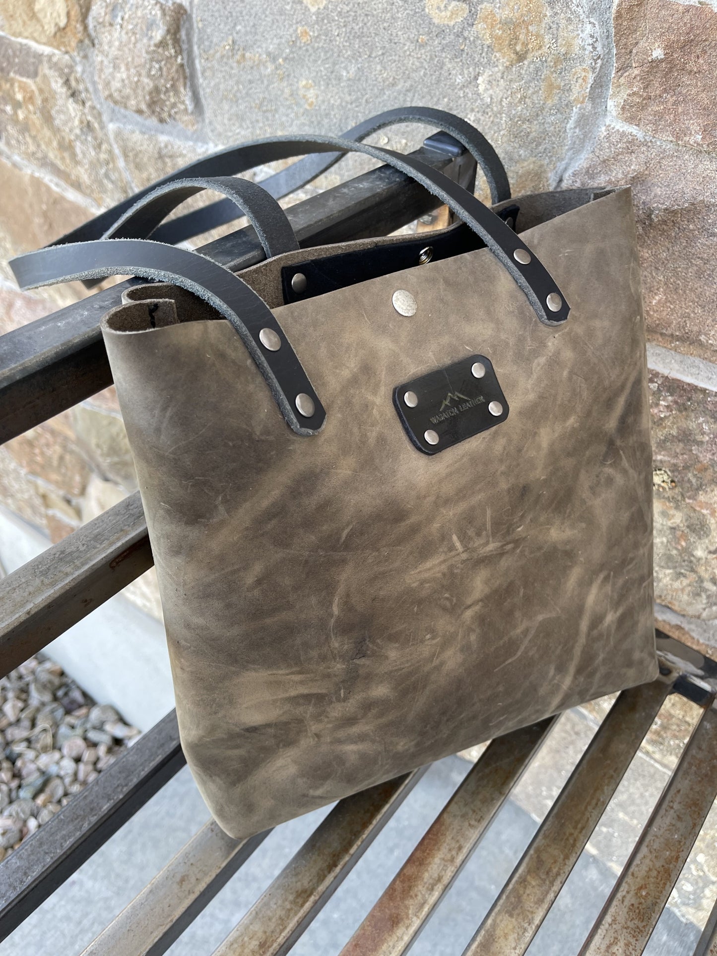 Melodie Leather Tote