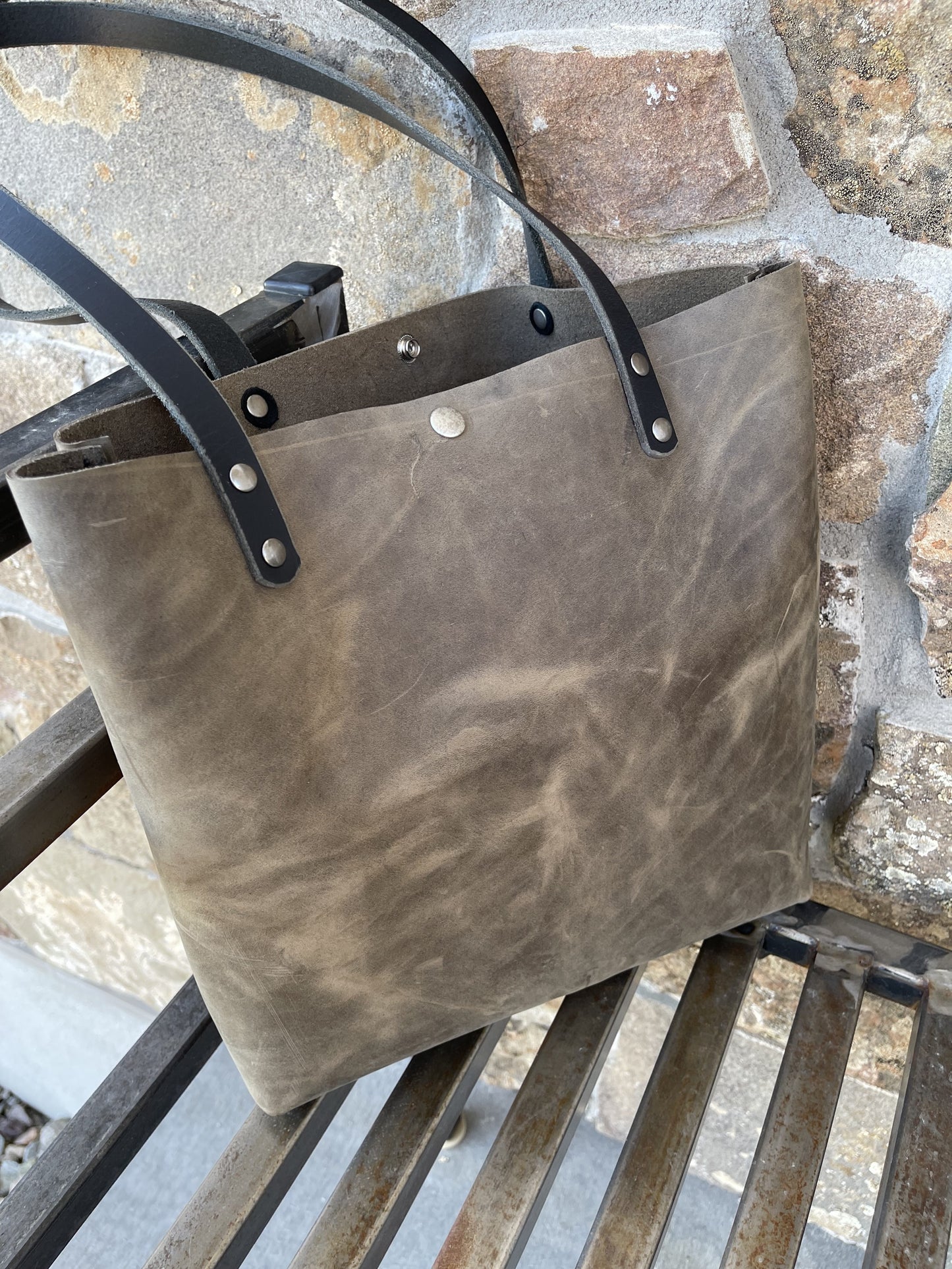 Melodie Leather Tote