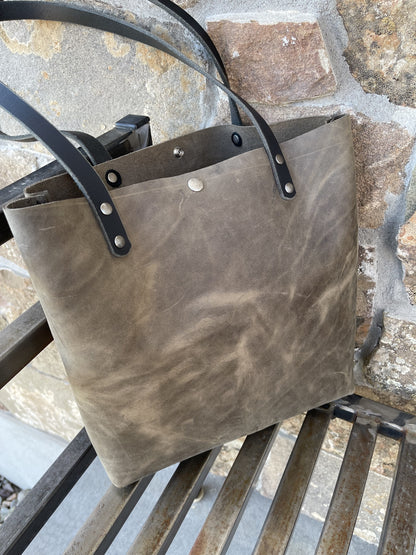 Melodie Leather Tote