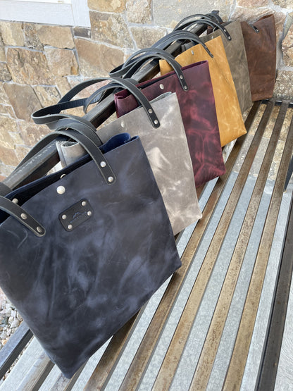 Melodie Leather Tote