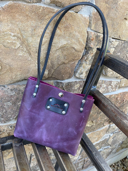 Dani Mini Leather Tote