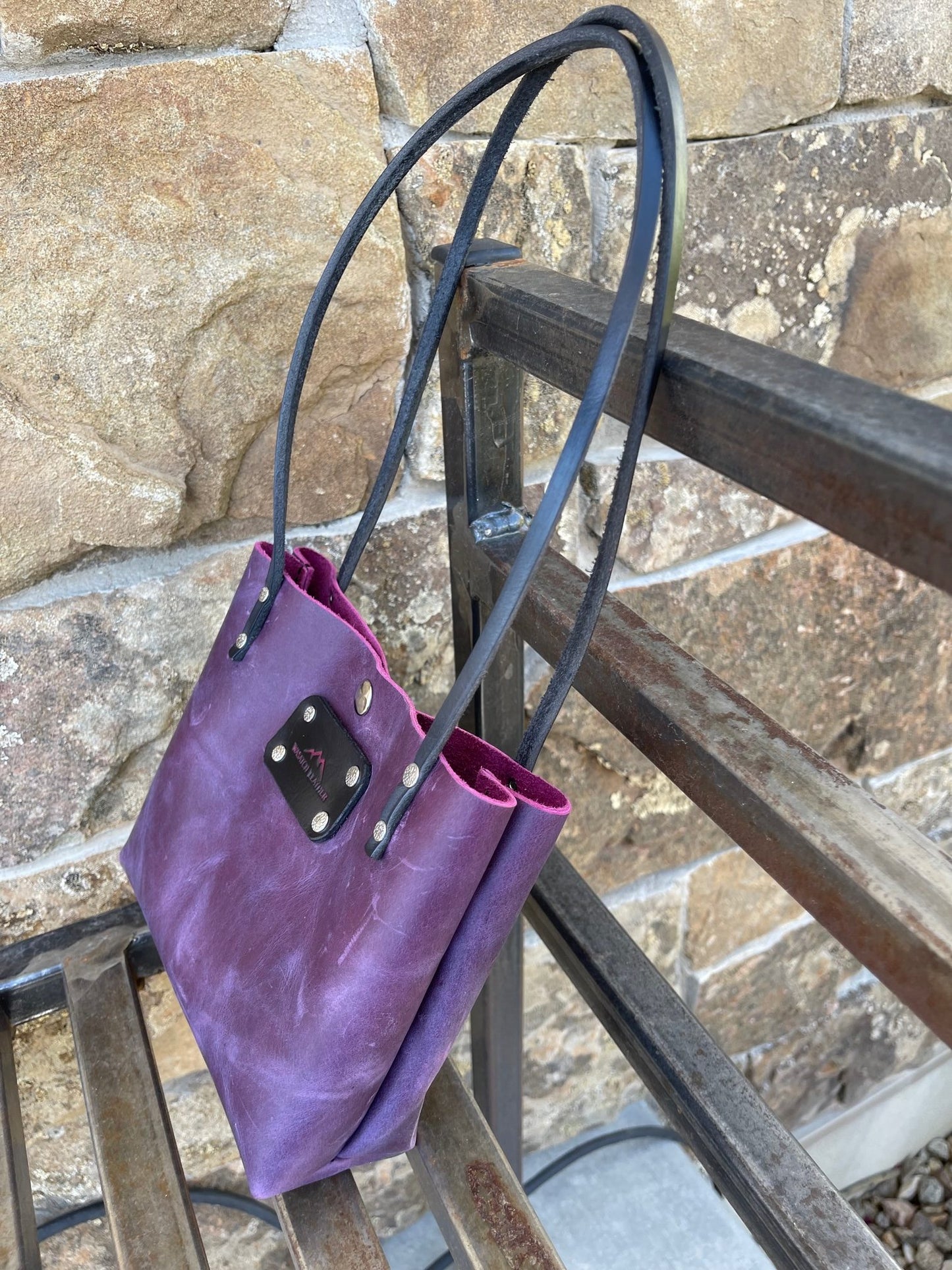 Dani Mini Leather Tote