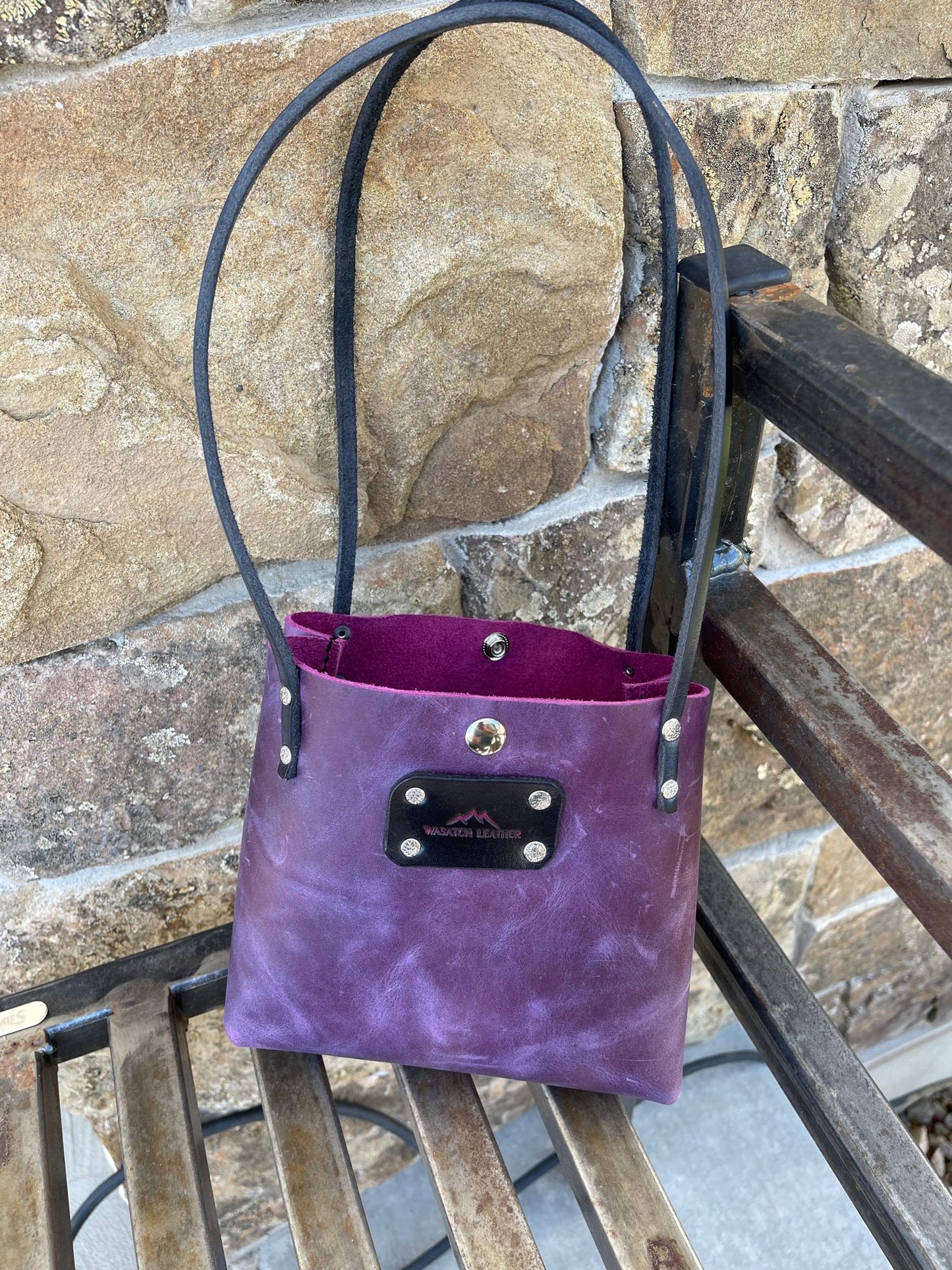 Dani Mini Leather Tote
