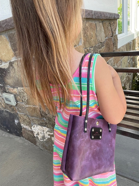 Dani Mini Leather Tote