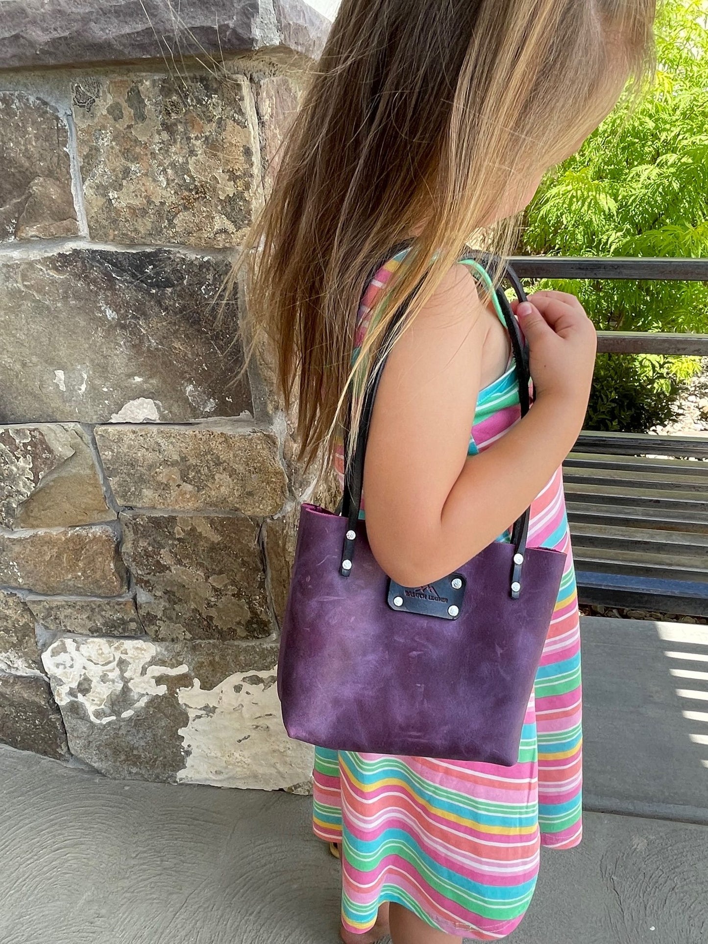 Dani Mini Leather Tote