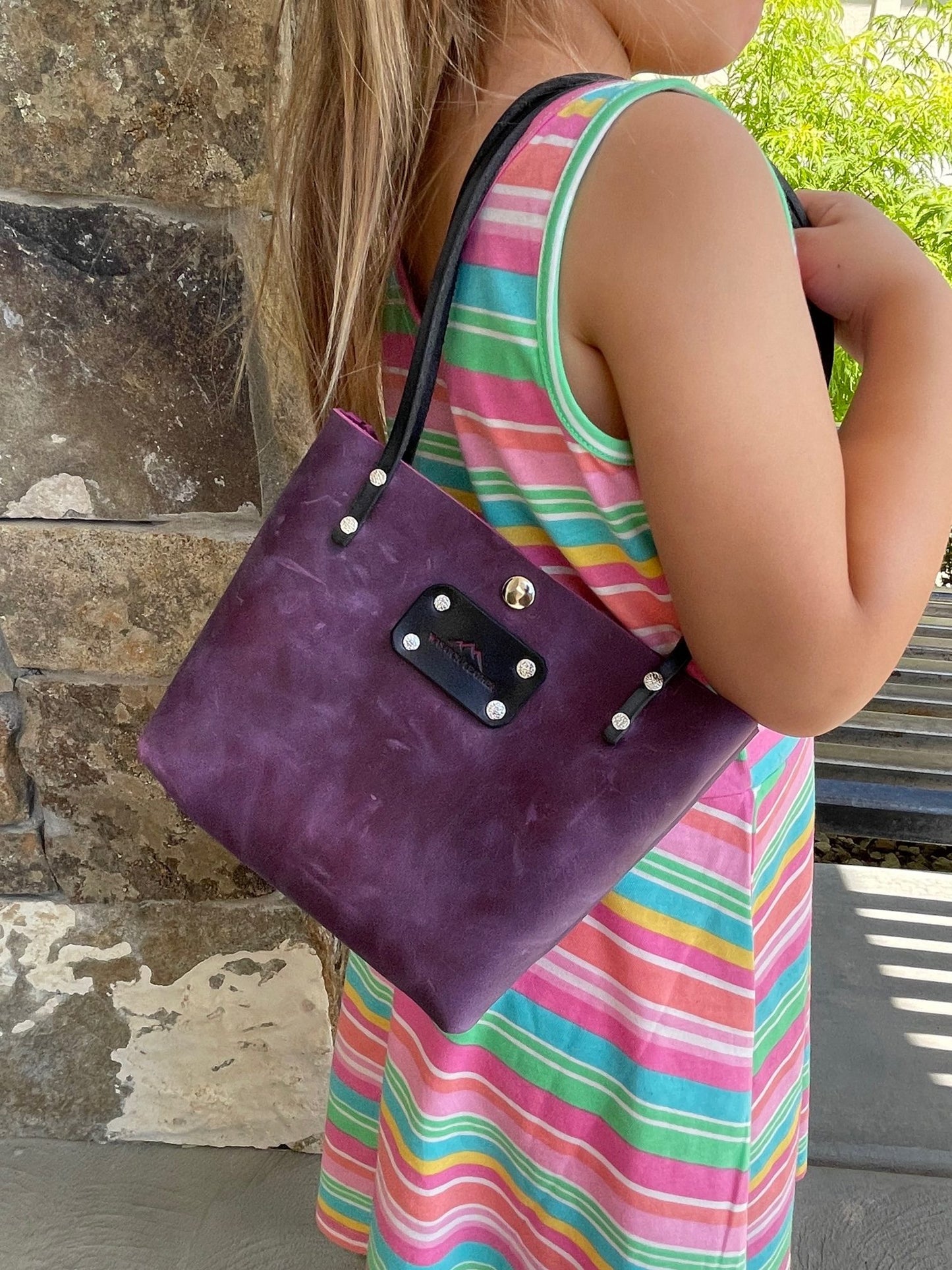 Dani Mini Leather Tote