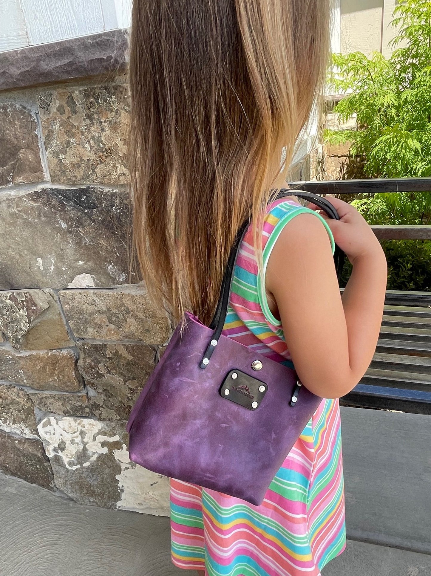 Dani Mini Leather Tote