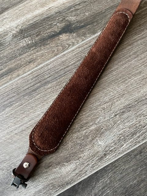 Venom Rifle Sling, Southwestern Hand-Tooling, Two-Tone Brown
