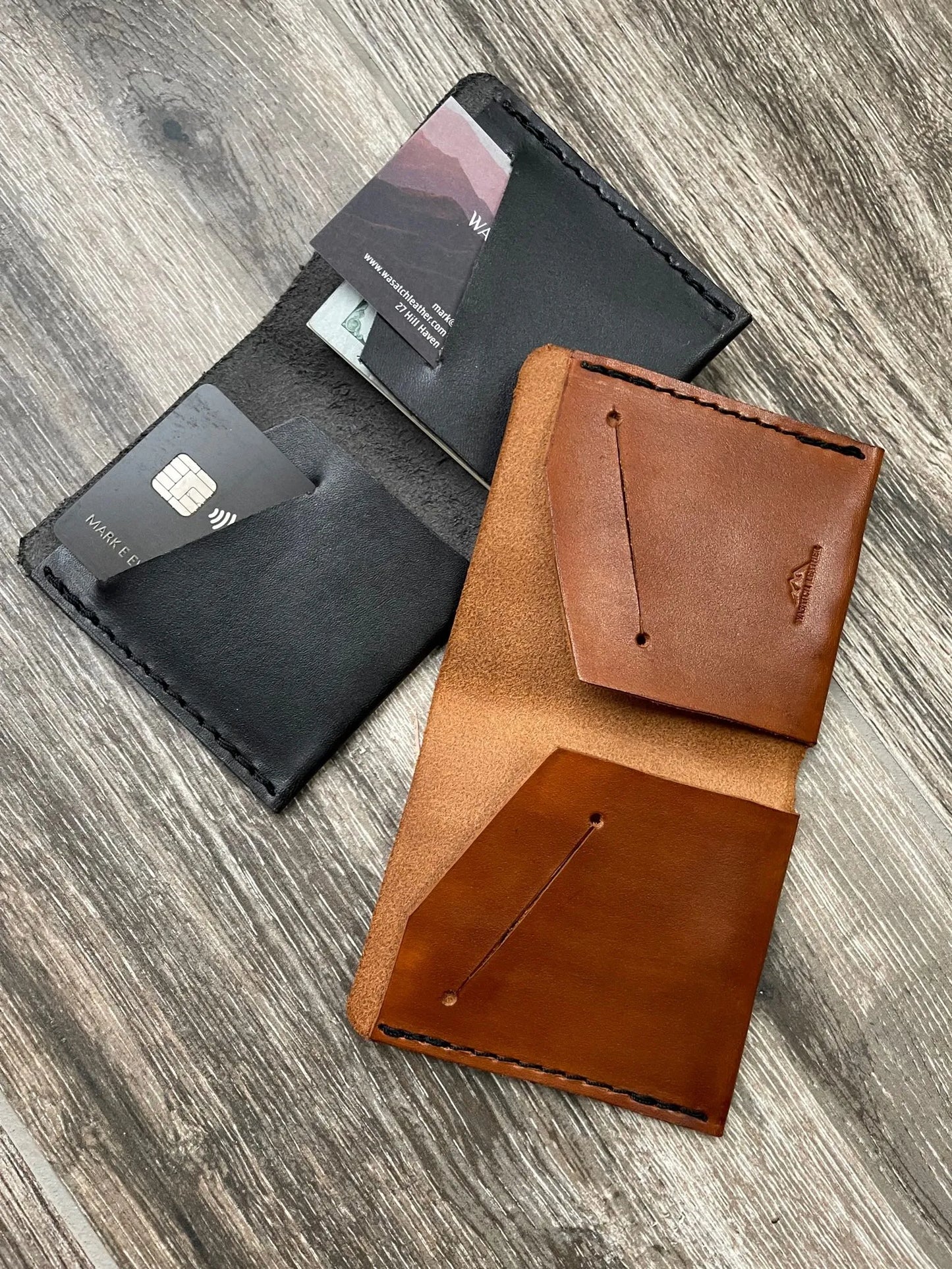 Slotted Bifold Minimalist Wallet