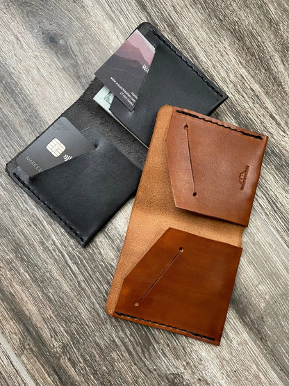 Slotted Bifold Minimalist Wallet