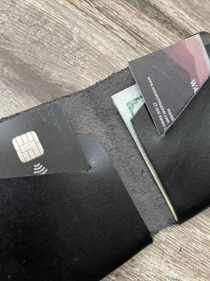 Slotted Bifold Minimalist Wallet