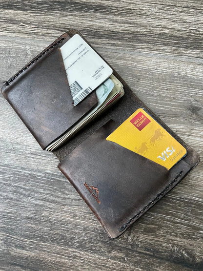 Slotted Bifold Minimalist Wallet