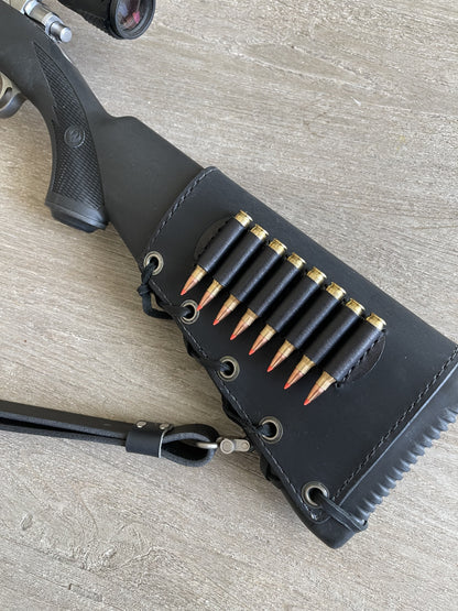 Buttstock Sleeve and Shell Holder with Grommets and Lining