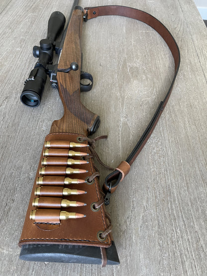 Buttstock Sleeve and Shell Holder with Grommets and Lining