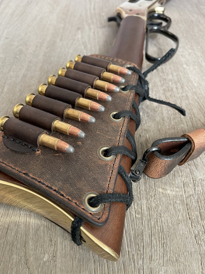 Buttstock Sleeve and Shell Holder with Grommets and Lining