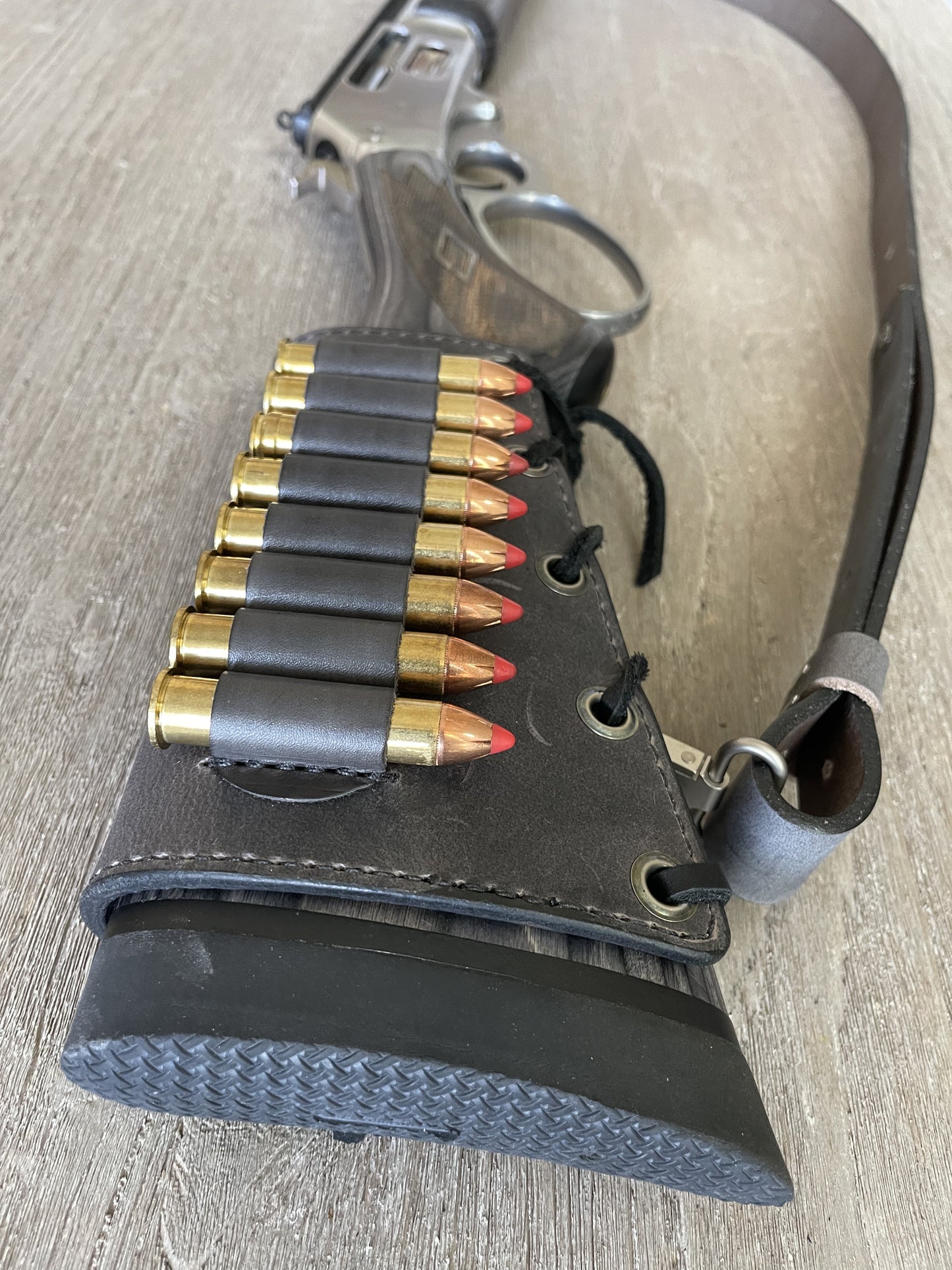 Buttstock Sleeve and Shell Holder with Grommets and Lining