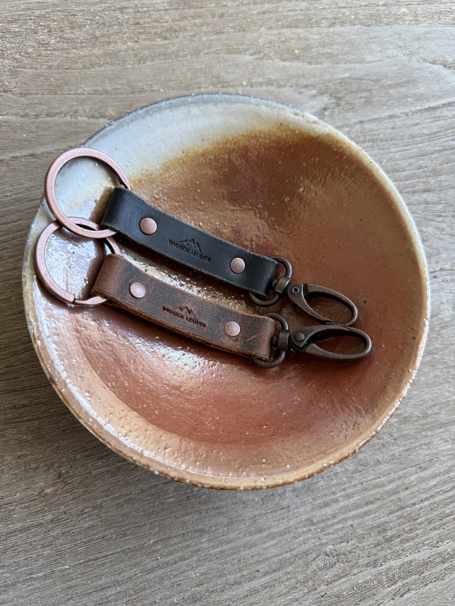 Key Fob with Ring and Swivel Snap