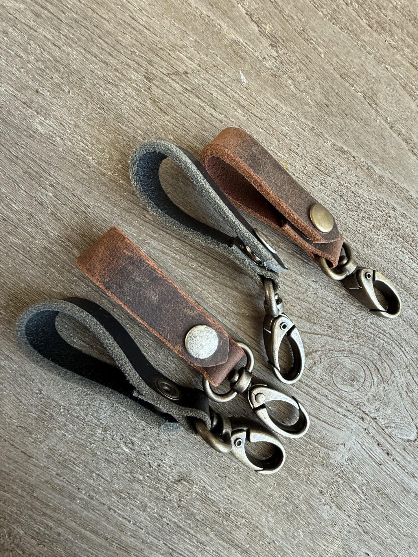 Belt Loop Key Fob with Swivel Snap