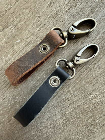 Belt Loop Key Fob with Swivel Snap