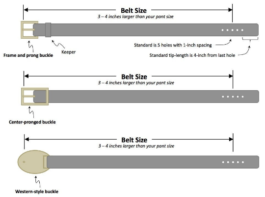 Leather Belt with Antique Silver Western Floral Buckle Set (1-inch Width)