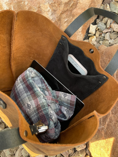 Buffalo Leather Tote