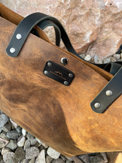 Buffalo Leather Tote