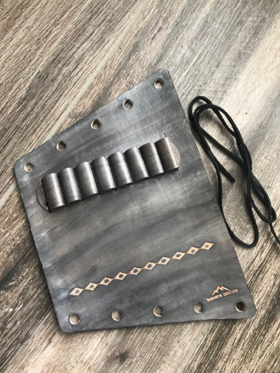 Buttstock Sleeve and Shell Holder with Tooled Strip