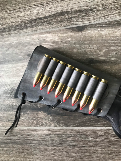 Buttstock Sleeve and Shell Holder with Tooled Strip