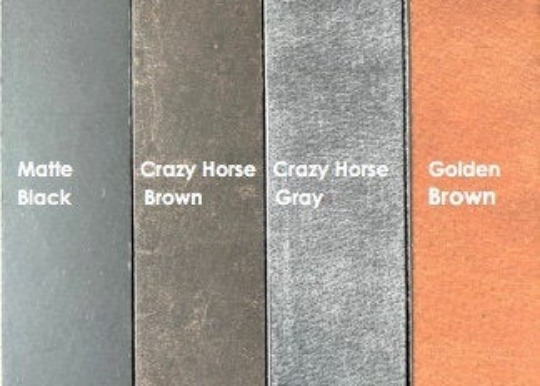 Leather Belt with Antique Silver Western Floral Buckle Set (1-inch Width)