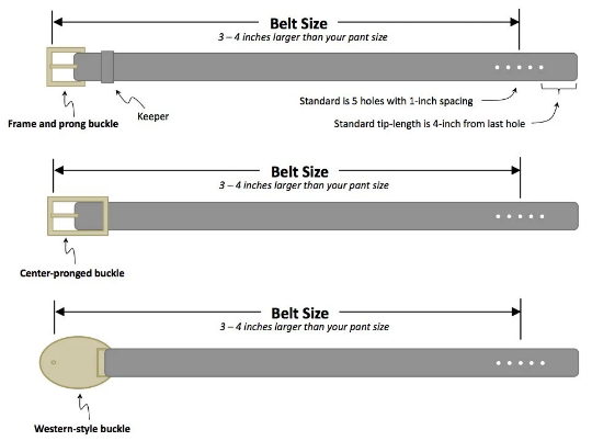Leather Gun Belt (1.5-inch width)