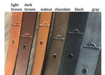 Adjustable Leather Rifle Sling, 1- or 1.25-inch