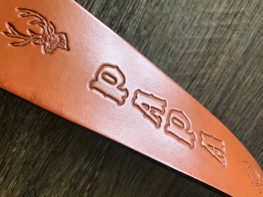 Personalized “Venom” Rifle Sling, Cobra Style Gun Strap, Adjustable, You Choose the Stamp, Tan or Black