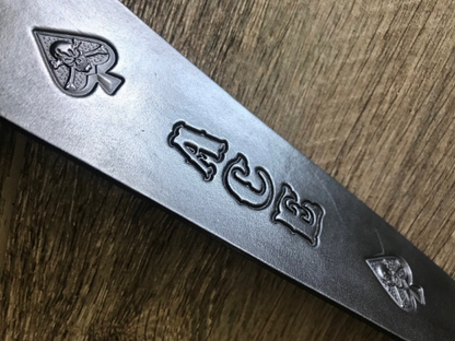 Personalized “Venom” Rifle Sling, Cobra Style Gun Strap, Adjustable, You Choose the Stamp, Tan or Black