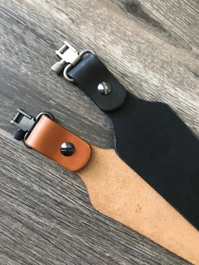 Personalized “Venom” Rifle Sling, Cobra Style Gun Strap, Adjustable, You Choose the Stamp, Tan or Black