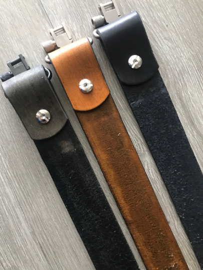 Leather Rifle Sling (Gun Strap), Southwestern Hand-tooling, Finished in Various Colors