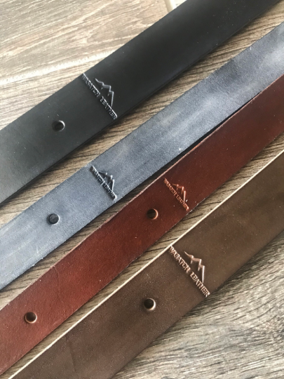 Adjustable Leather Rifle Sling, 1- or 1.25-inch