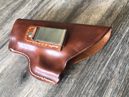 Custom Fit Leather Clip Holster