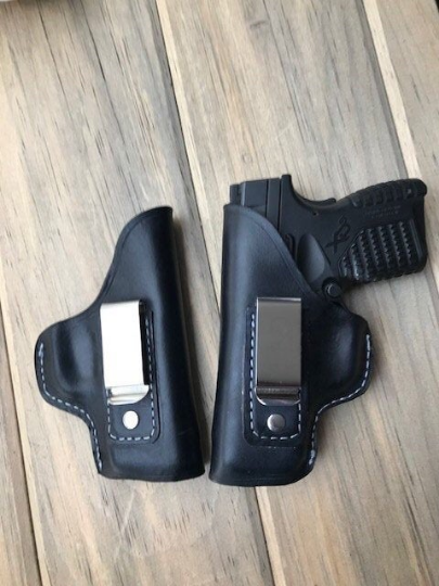 Custom Fit Leather Clip Holster